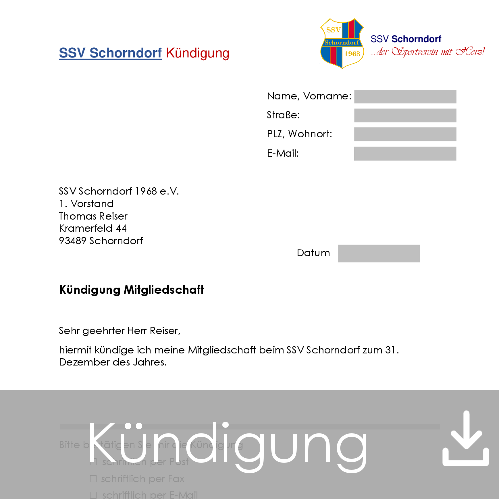 Kündigung